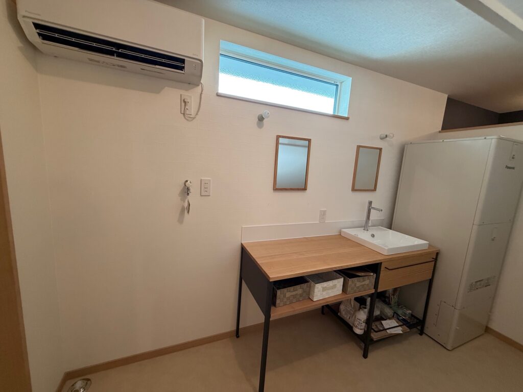 新座市リノベーション写真-洗面脱衣室（施工後）画像