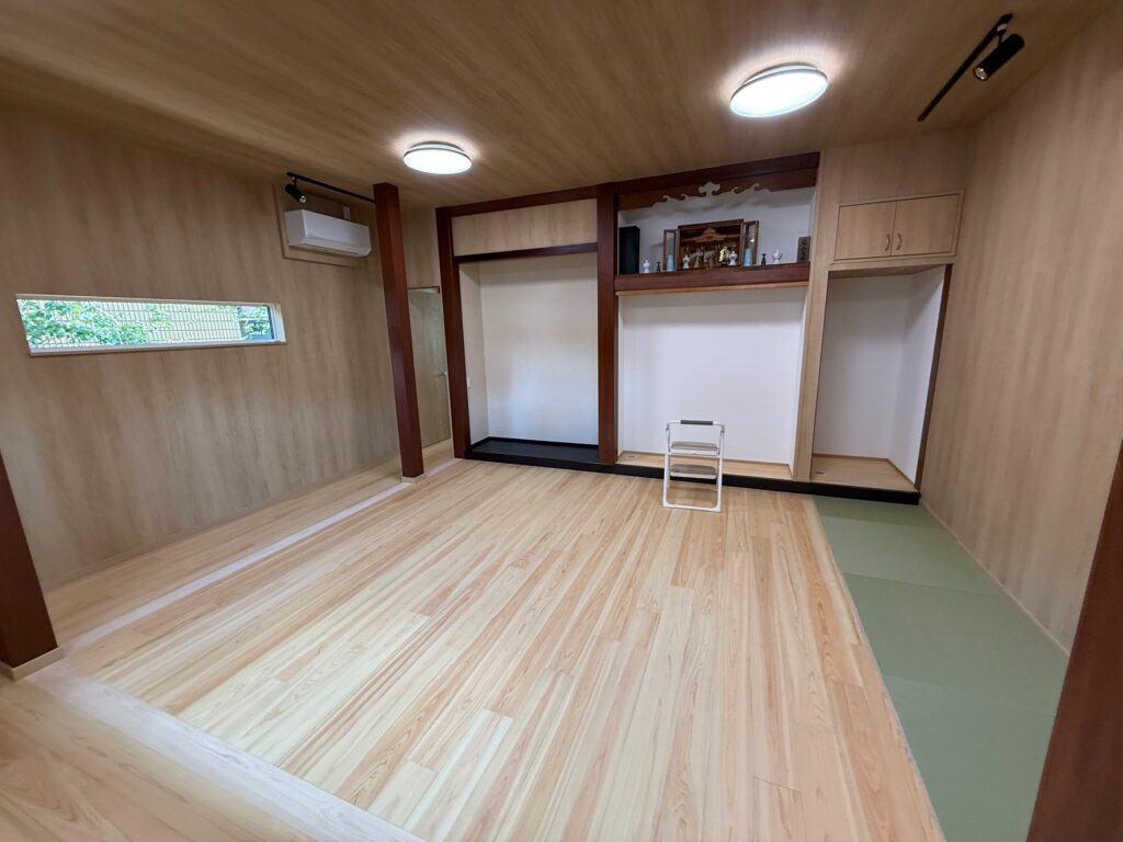 新座市リノベーション写真-稽古場（施工後）画像
